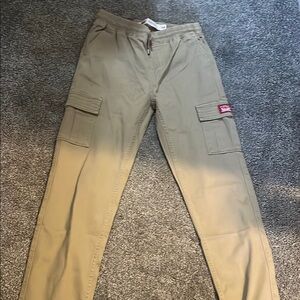 Levi's Tan Casual Cargo Pants Relaxed Fit